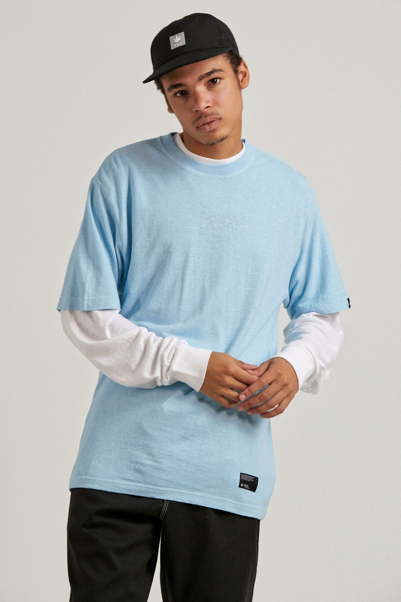 ASOS DESIGN organic oversized long sleeve baseball jersey shirt in