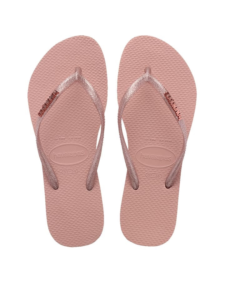 Red on sale havaianas slim