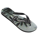 Havaianas PHOTOPRINT (PALMS) BLACK/STEEL GREY MALE THONGS, MENS HAVAIANAS & THONGS, HAVAIANAS, Elwood 101