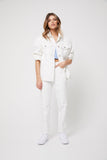 Rozalia Russian x Atoir WOMENS THE DENIM JACKET -WHITE, WOMENS JACKETS & BLAZERS, APPAREL BY ROZALIA, Elwood 101