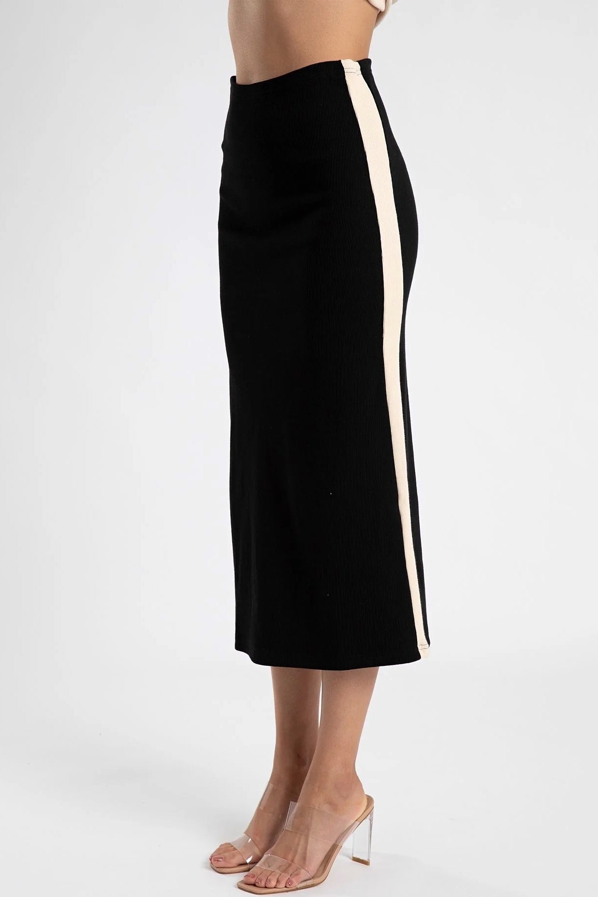 Araminta silk clearance midi skirt